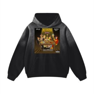 Pizzarap Sunfade Oversized Hoodie